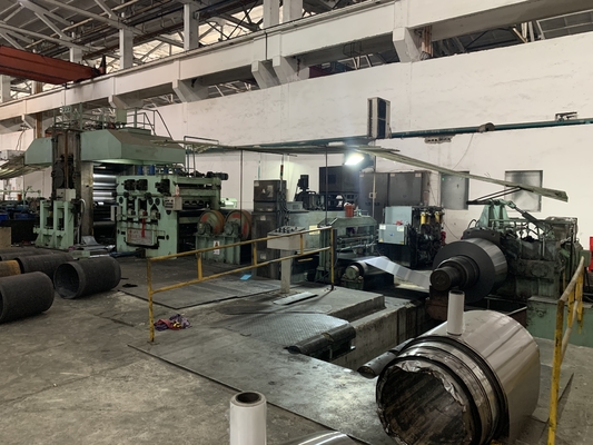 حاملان مستمران للدرفلة على البارد 700 مم مع طاقة محرك AC 480KW Siemens PLC