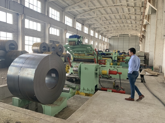 خط حز لفائف الصلب MA- (1 ~ 6) × 1600mm مع سرعة قص لفائف 132KW بحد أقصى 30T 60-100M / min