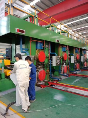 مطحنة الدرفلة الباردة المستمرة بأربعة أعمدة 550 مم SPHC لشرائط الدقة لـ Q235 SL400