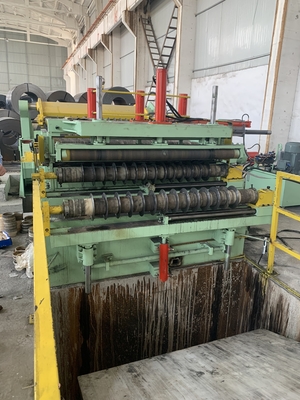 خط حز لفائف الصلب MA- (1 ~ 6) × 1600mm مع سرعة قص لفائف 132KW بحد أقصى 30T 60-100M / min