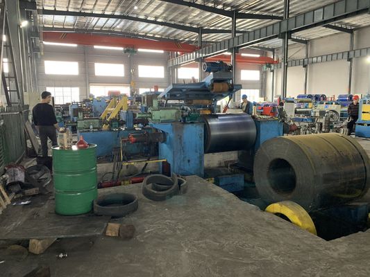 آلة قطع شريط الصلب السميك الأوسط ، آلة الحز الدقيق 3-10mm