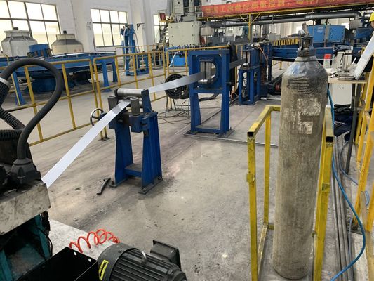 مطحنة الأنابيب الملحومة عالية التردد ISO 0.5-2.0mm سمك الجدار