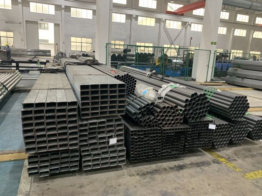مطحنة الأنابيب الملحومة عالية التردد ISO 0.5-2.0mm سمك الجدار