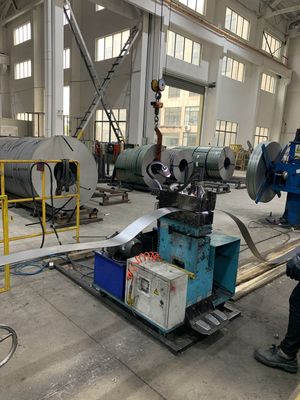380V 50Hz 60m / min 114mm مطحنة الأنابيب الملحومة عالية التردد